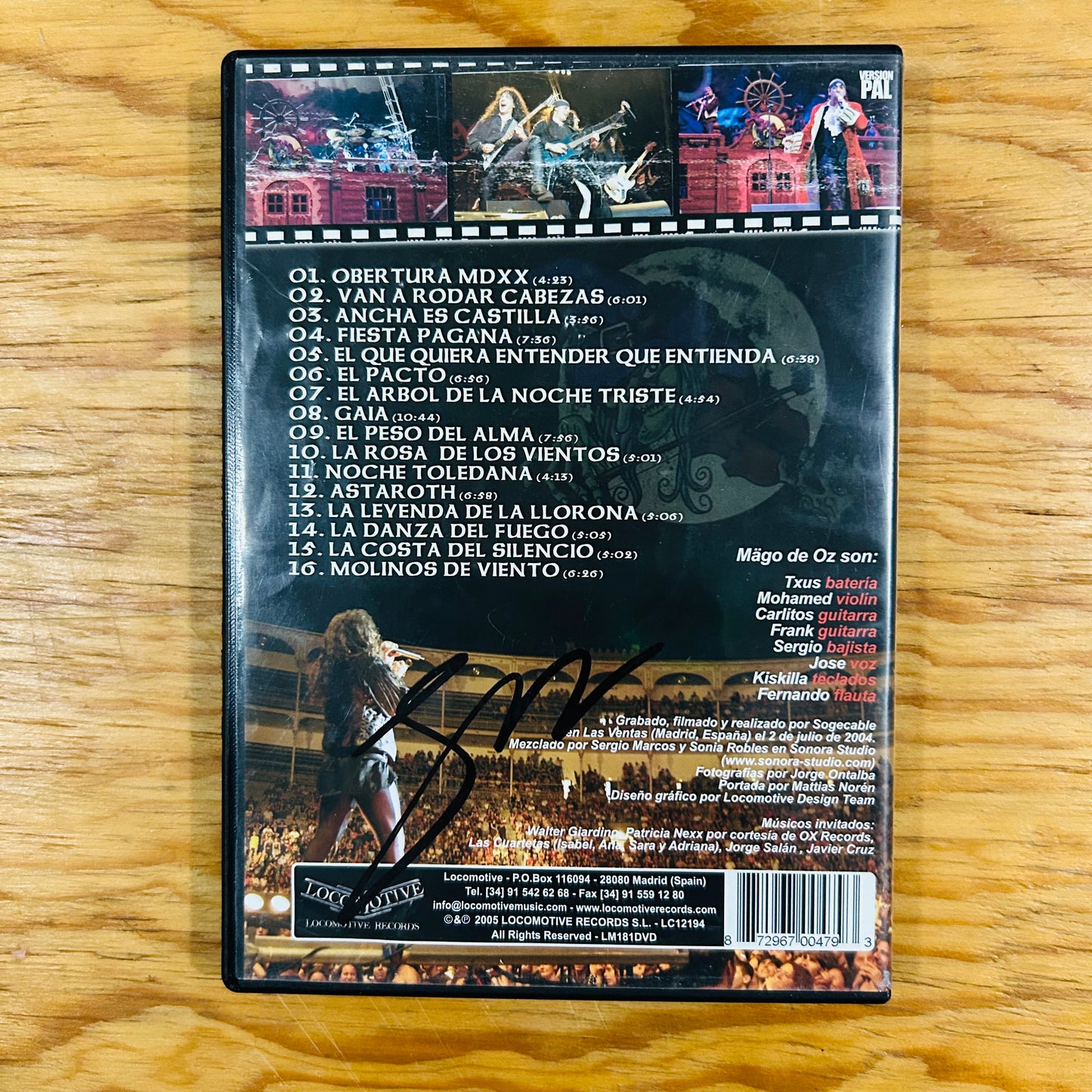 MADRID LAS VENTAS (DVD) (2DA MANO)