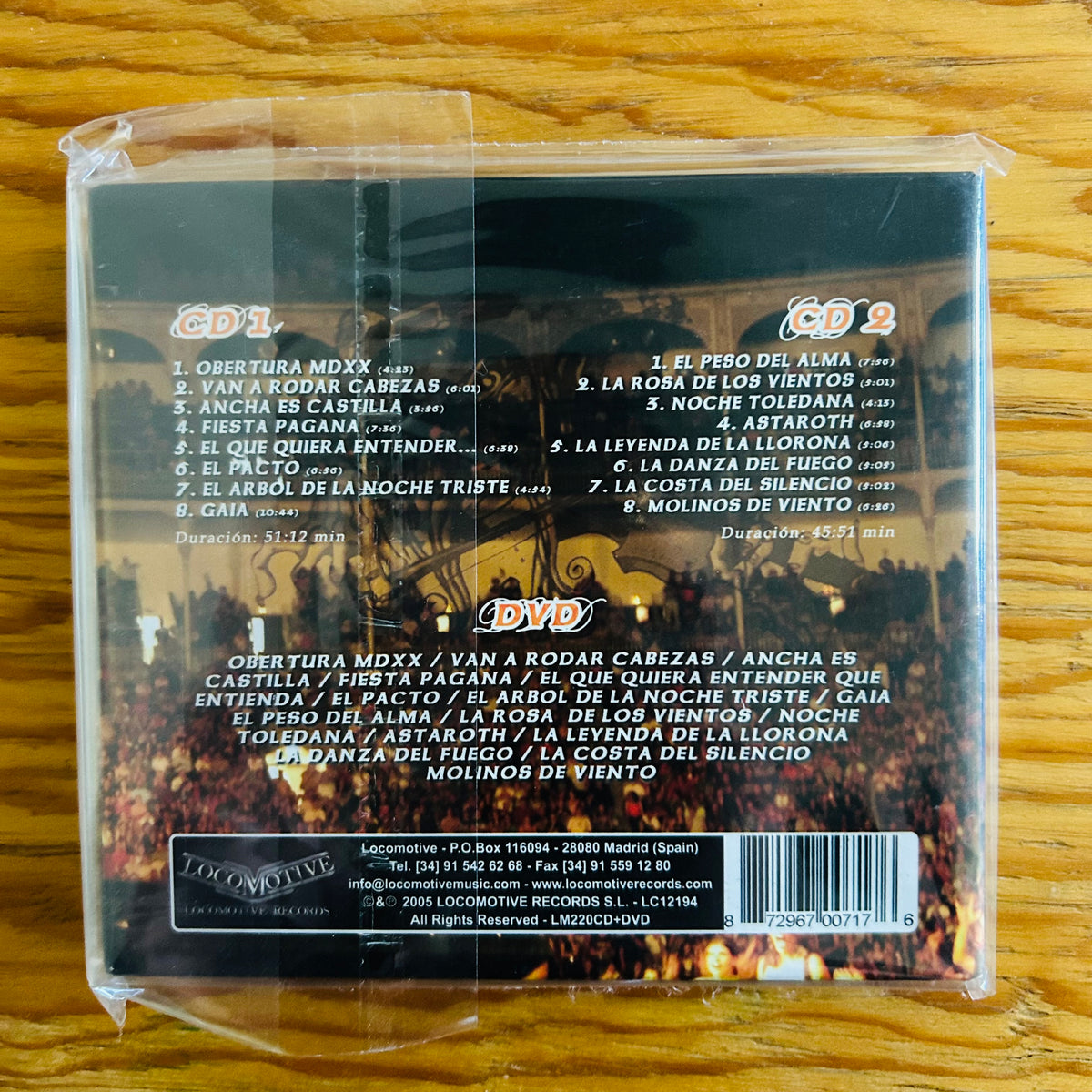 MADRID LAS VENTAS (CD DOBLE + DVD)