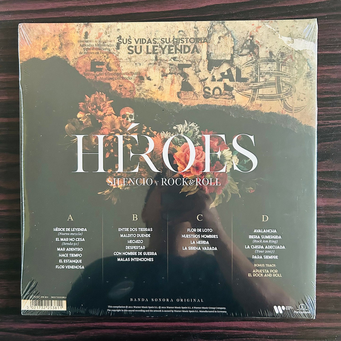 HÉROES: SILENCIO Y ROCK & ROLL (VINILO DOBLE)