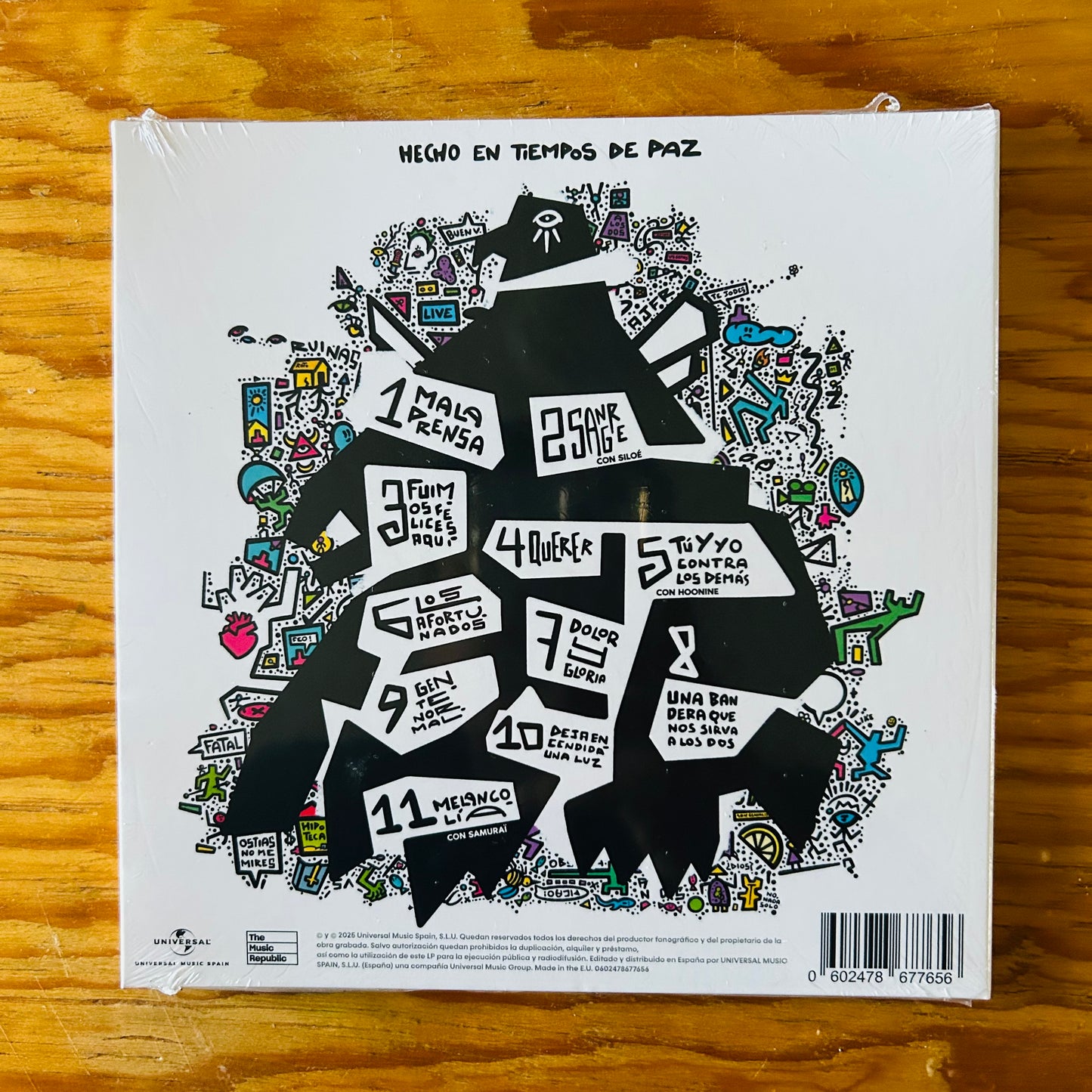 HECHO EN TIEMPOS DE PAZ (CD EDICIÓN LIMITADA)