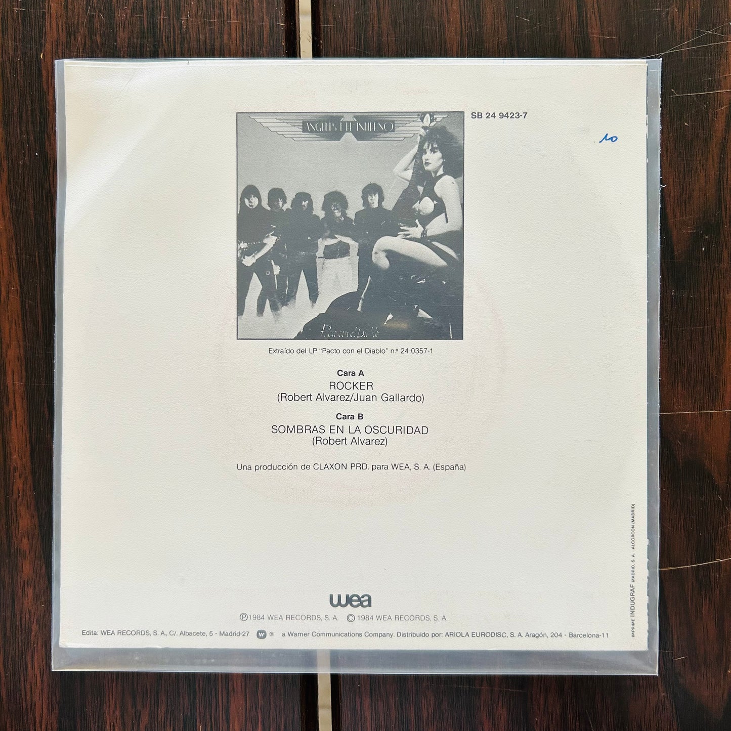 ROCKER (VINILO SINGLE 7”) (2DA MANO)