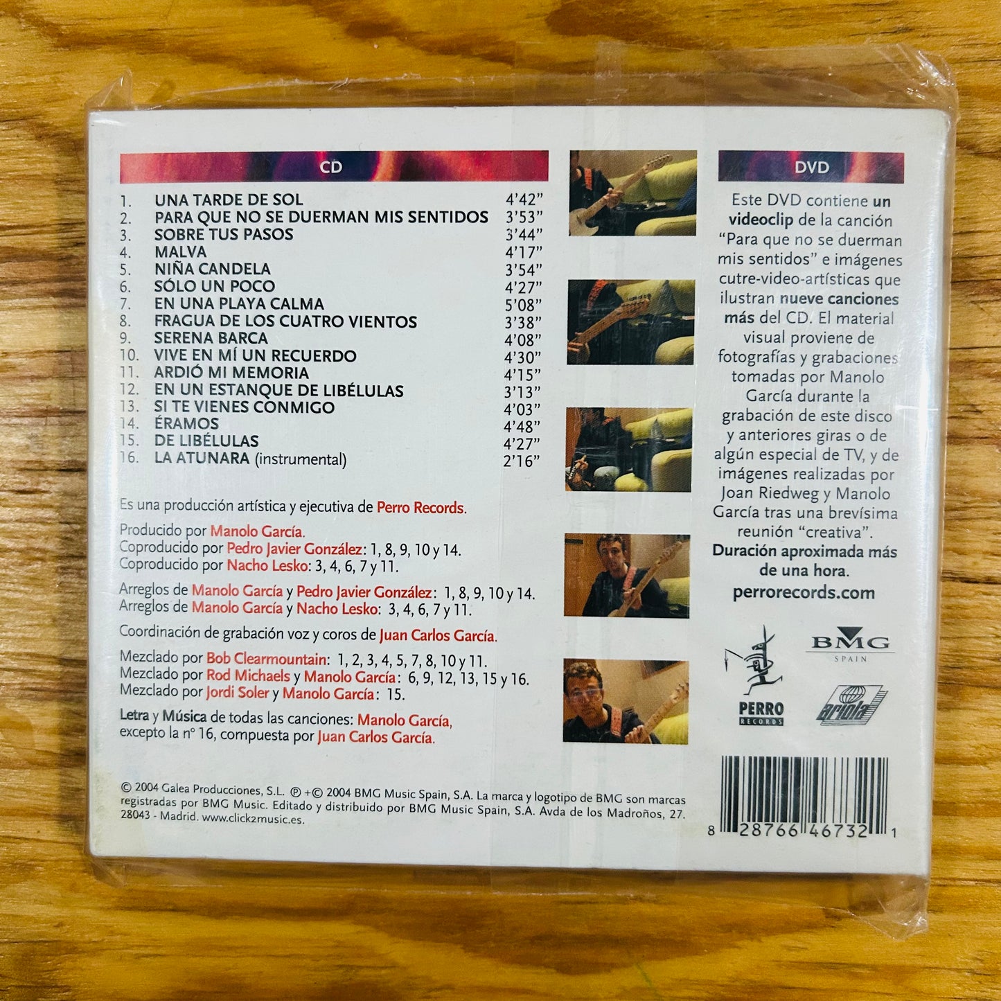 PARA QUE NO SE DUERMAN MIS SENTIDOS (CD + DVD) (2DA MANO)