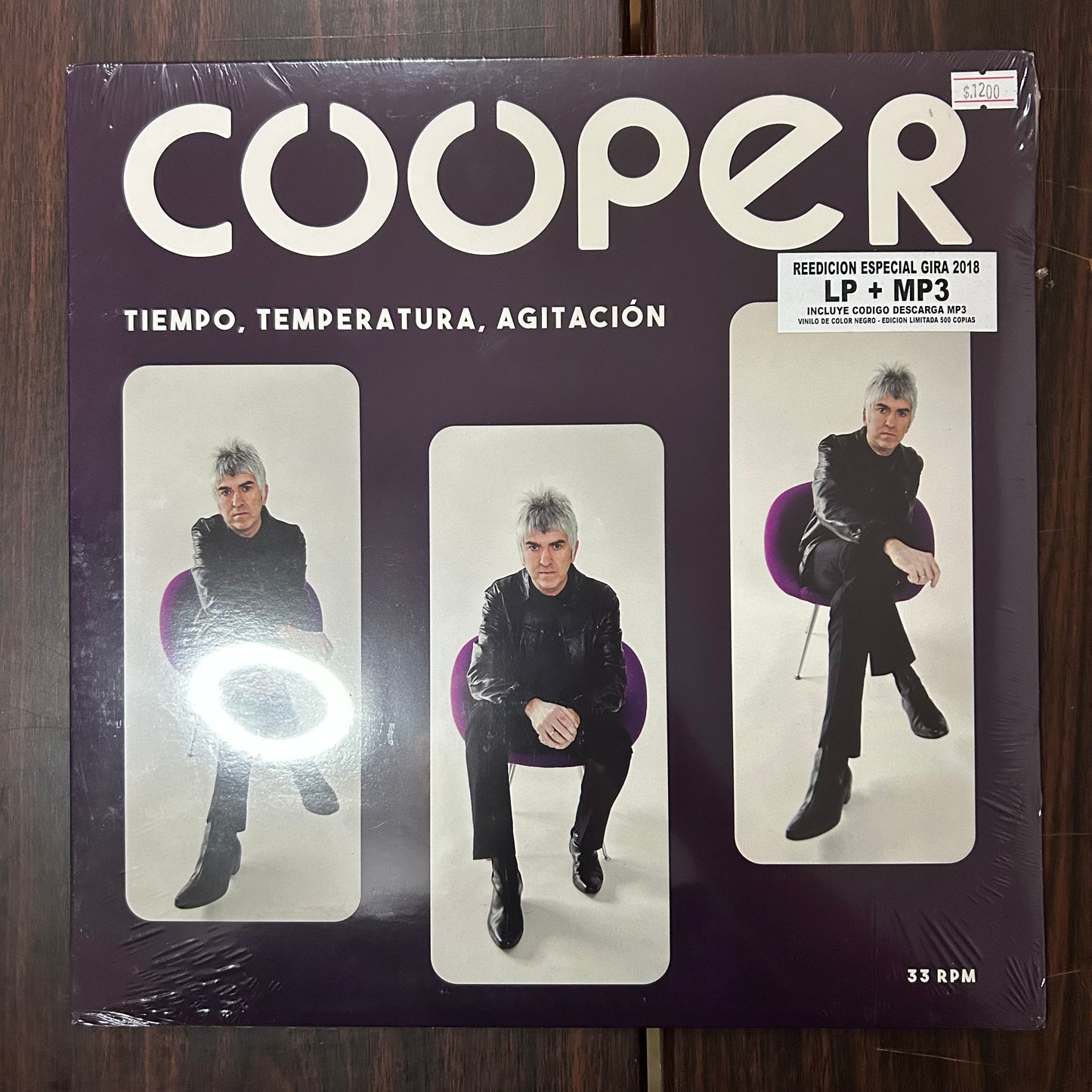 TIEMPO, TEMPERATURA, AGITACIÓN (VINILO)