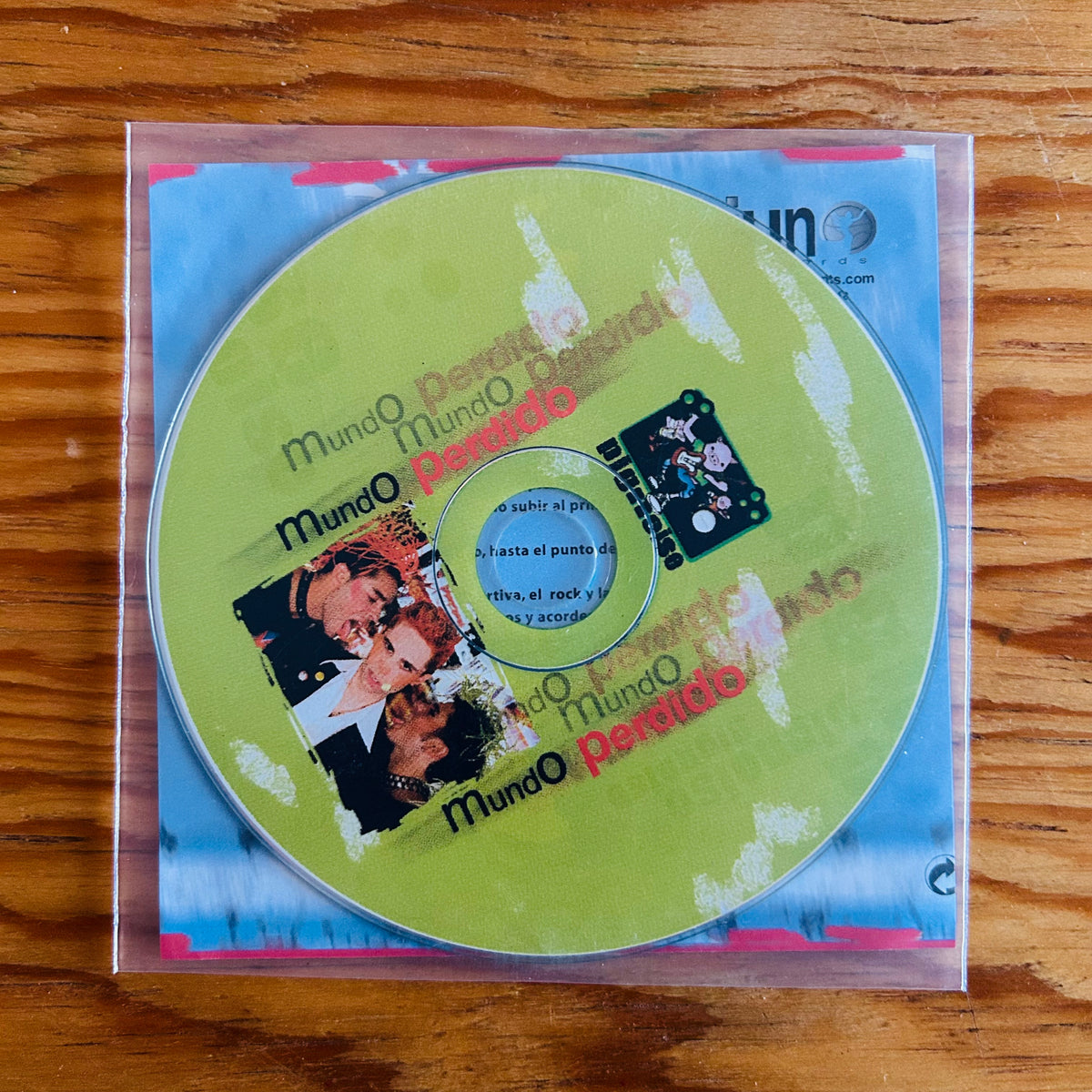 MUNDO PERDIDO (CD SINGLE)