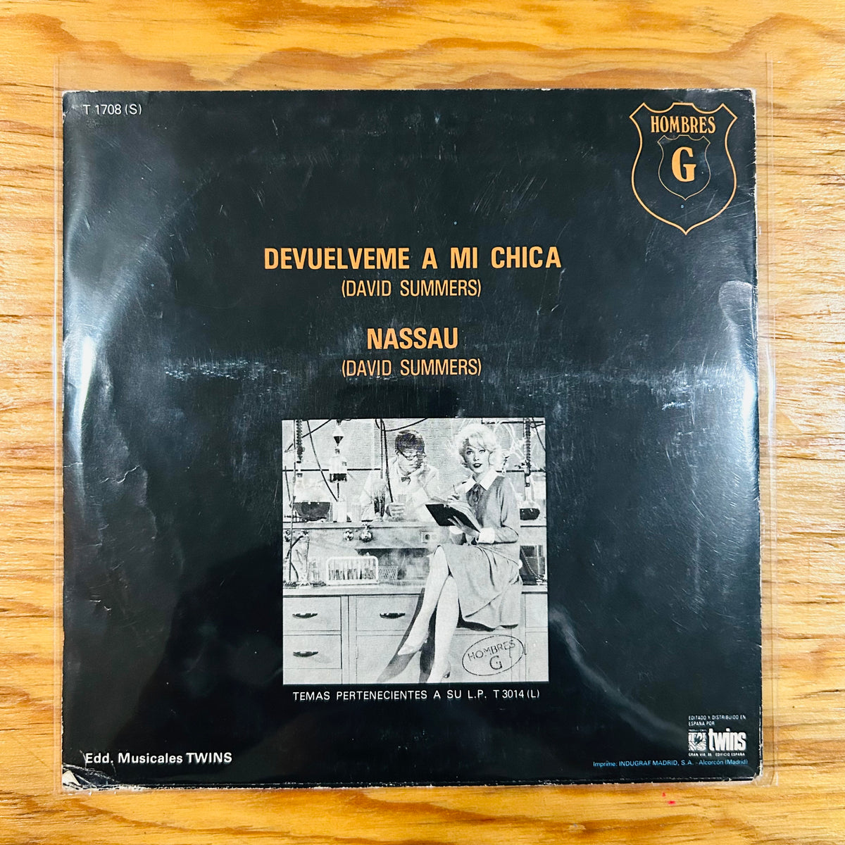 DEVUÉLVEME A MI CHICA (VINILO SINGLE 7”)