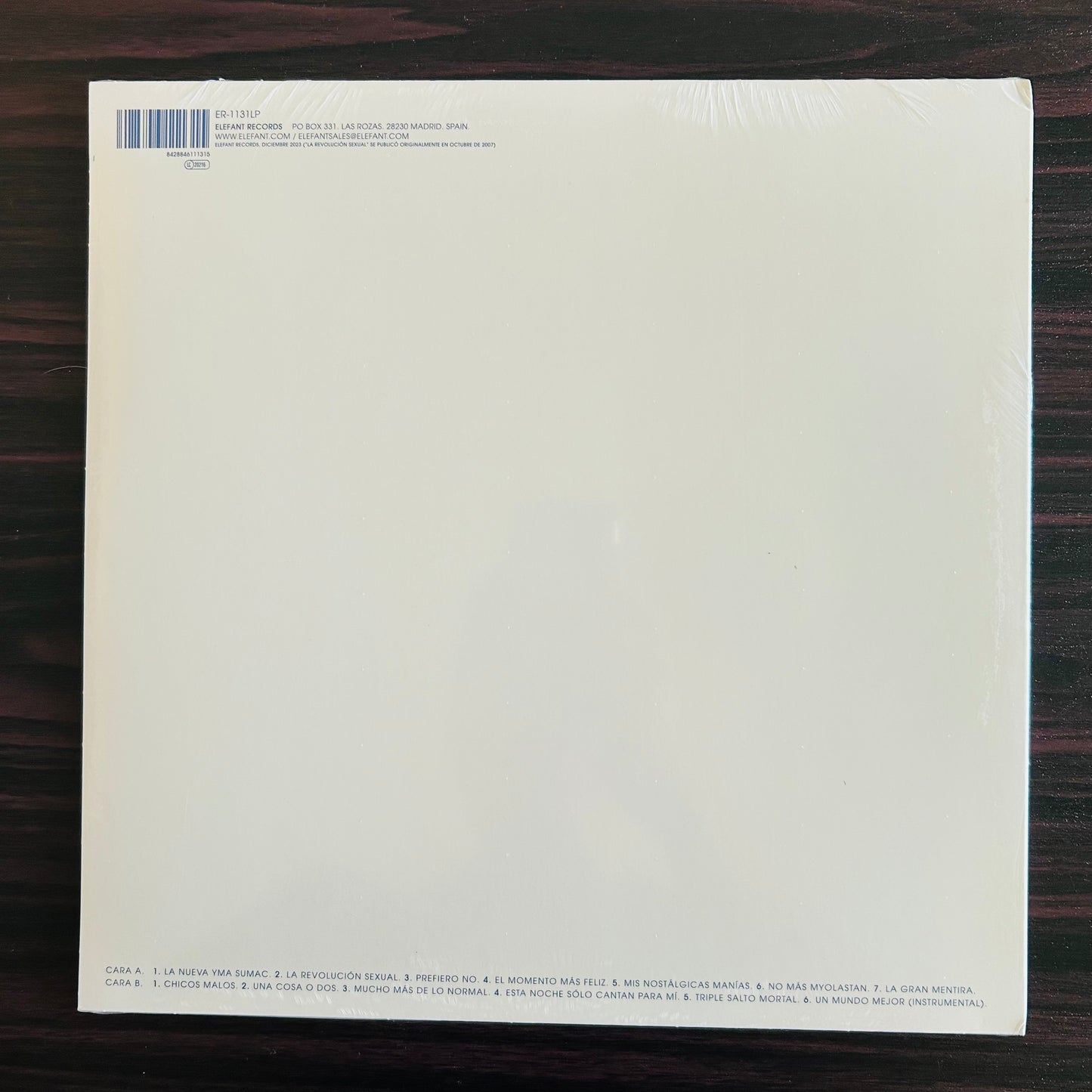 LA REVOLUCIÓN SEXUAL (VINILO AZUL)