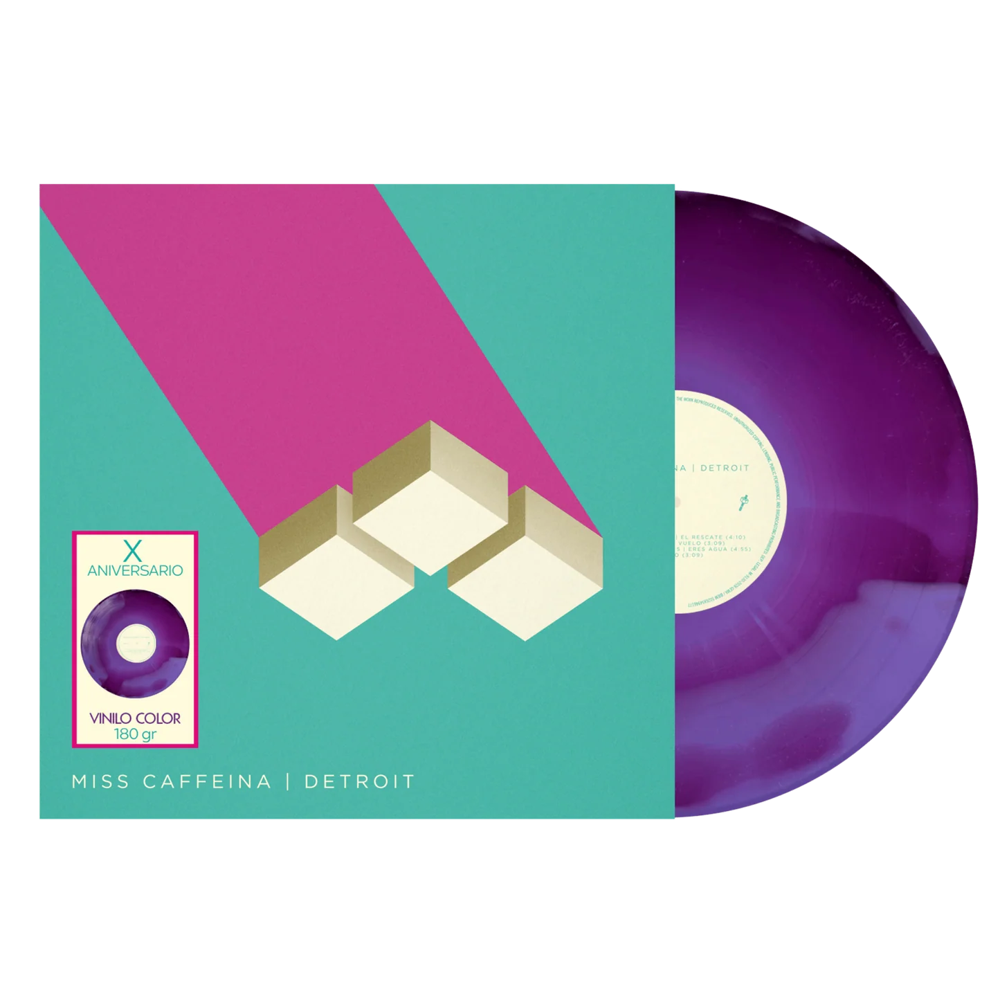 DETROIT 10 ANIVERSARIO (VINILO MORADO)