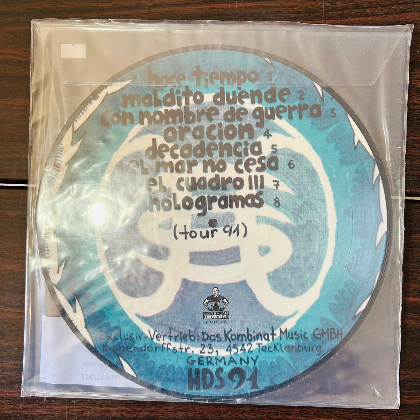 TOUR 1991 (VINILO PICTURE AZUL)