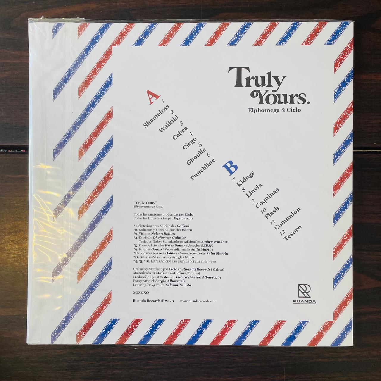 TRULY YOURS (VINILO)