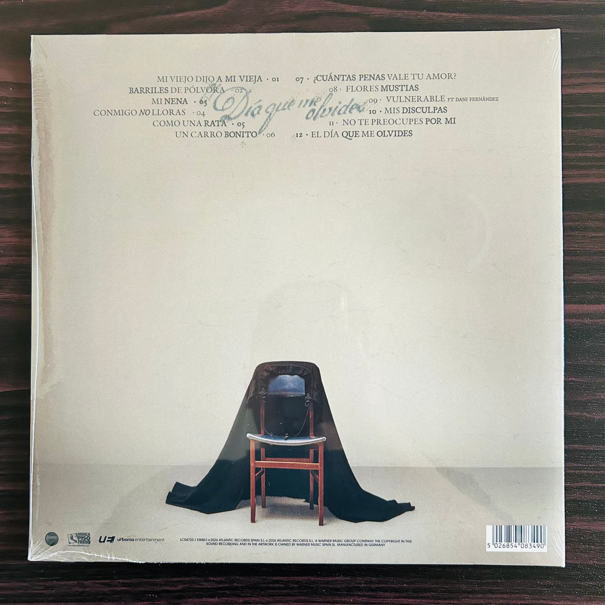 EL DÍA QUE ME OLVIDES (VINILO)