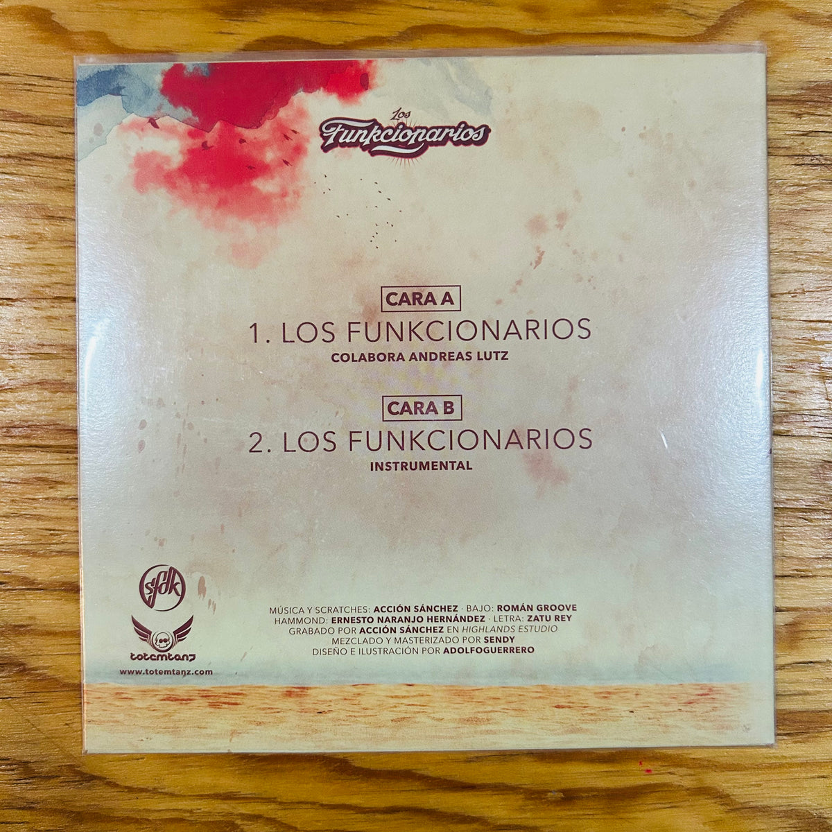 LOS FUNKCIONARIOS (VINILO SINGLE 7”)