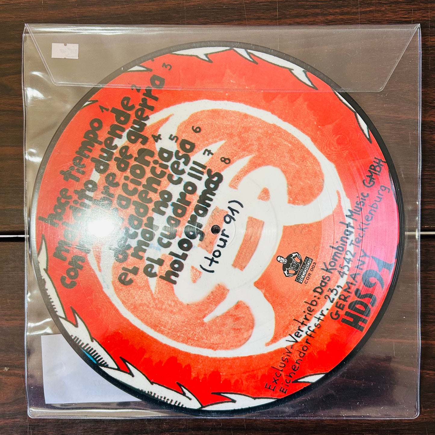 TOUR 1991 (VINILO PICTURE ROJO)