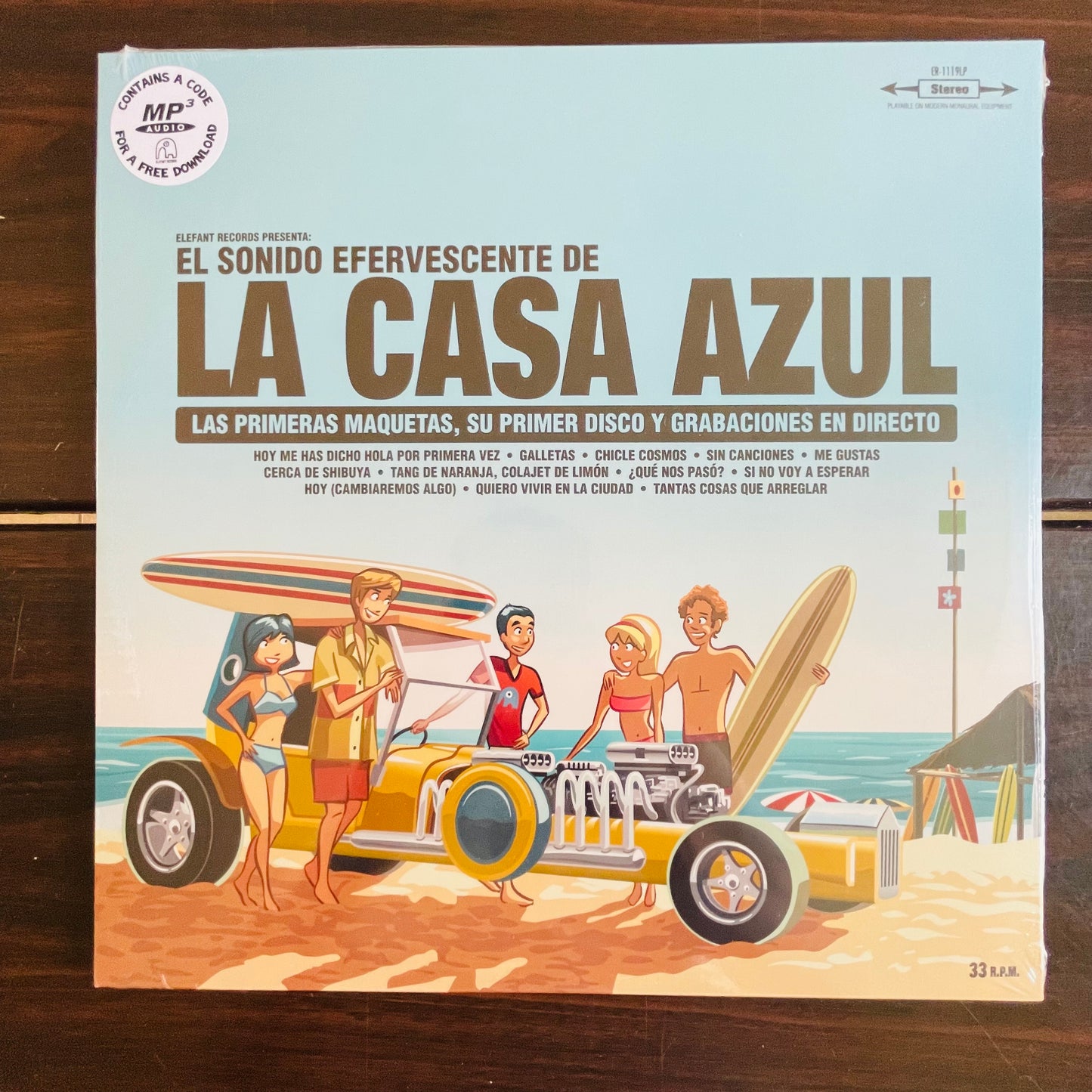 EL SONIDO EFERVESCENTE DE LA CASA AZUL (VINILO DOBLE AZUL)
