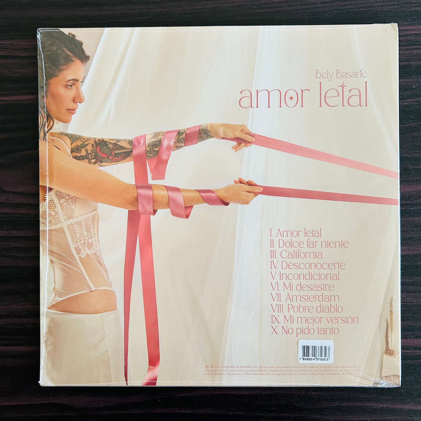 AMOR LETAL (VINILO)