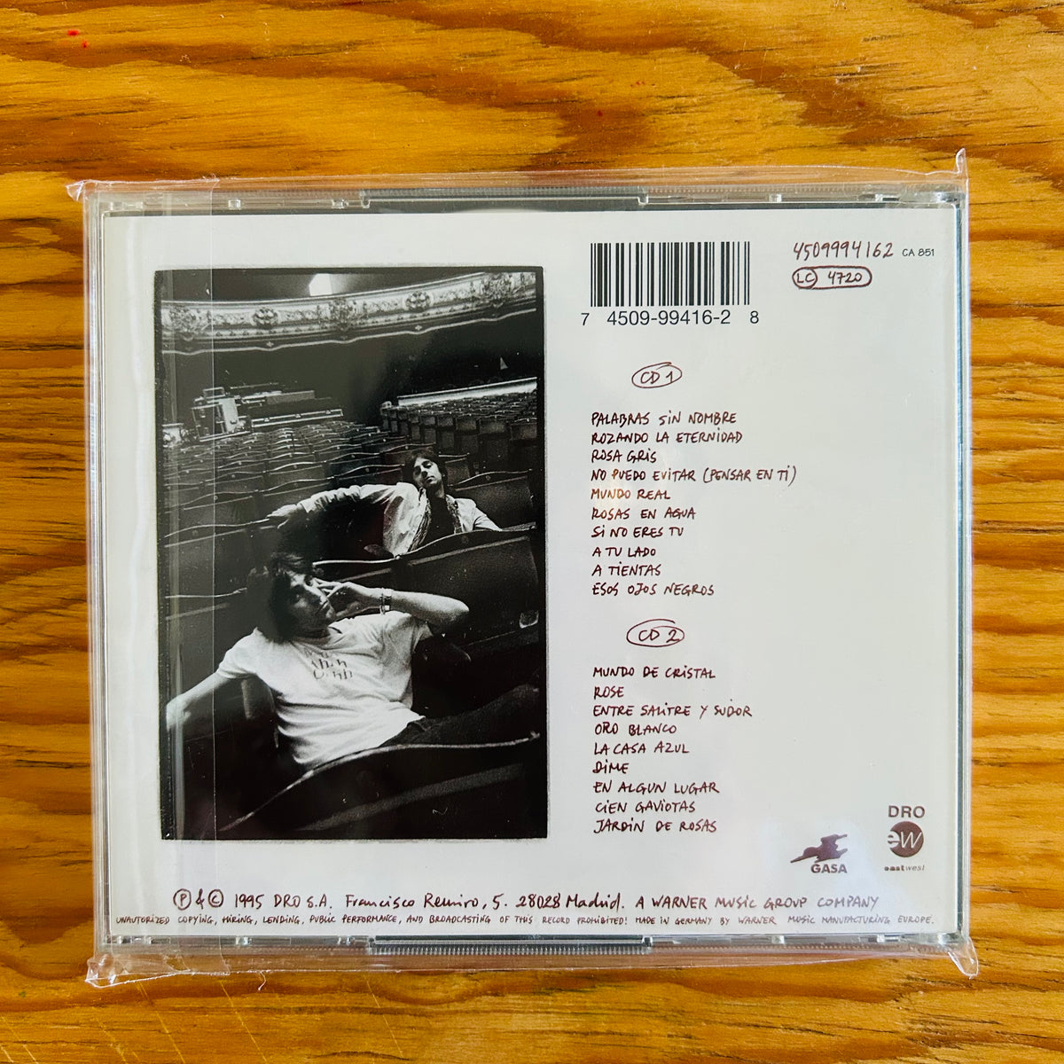 TEATRO VICTORIA EUGENIA (CD DOBLE) (2DA MANO)
