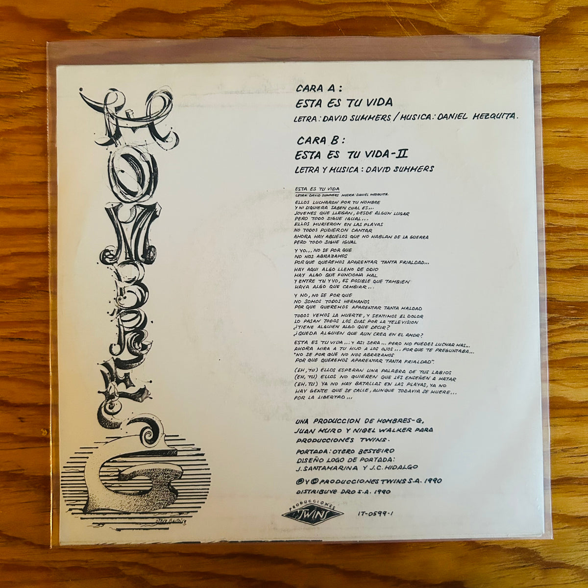 ESTA ES TUVIDA (VINILO SINGLE 7”)