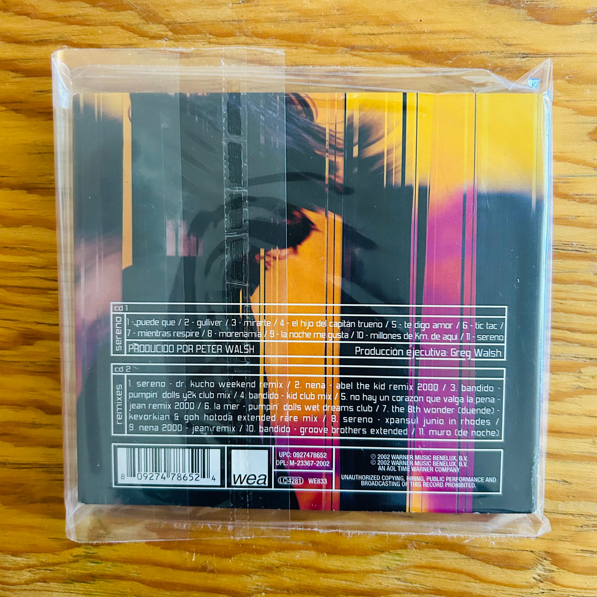 SERENO (CD DOBLE) (2DA MANO)