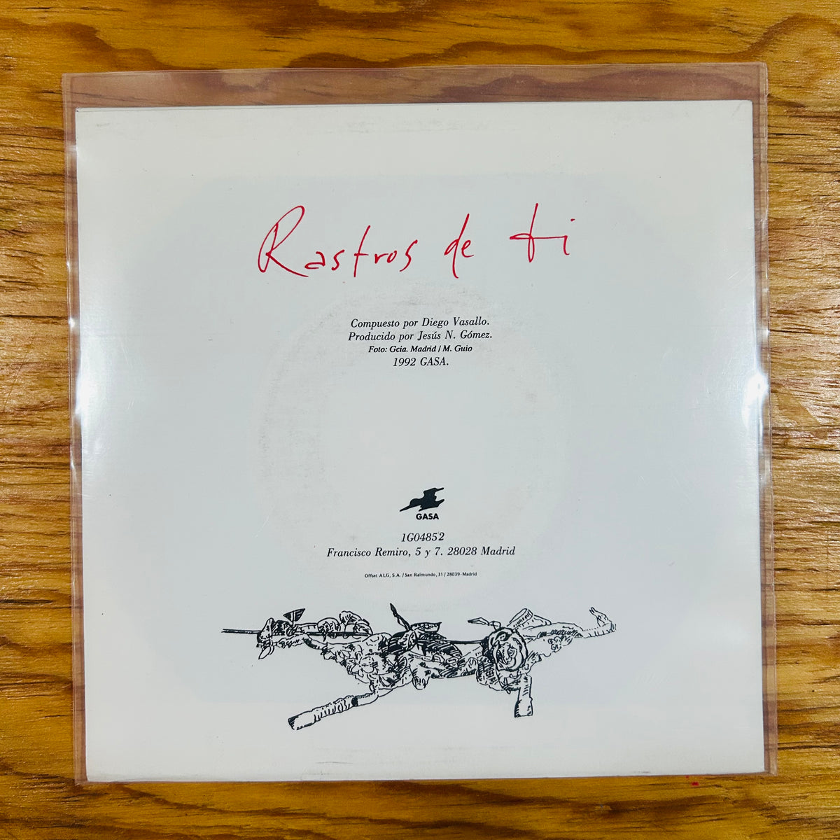 RASTROS DE TI (VINILO SINGLE 7”)