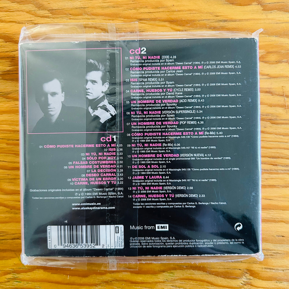 DESEO CARNAL (CD DOBLE DIGIPACK) (2DA MANO)