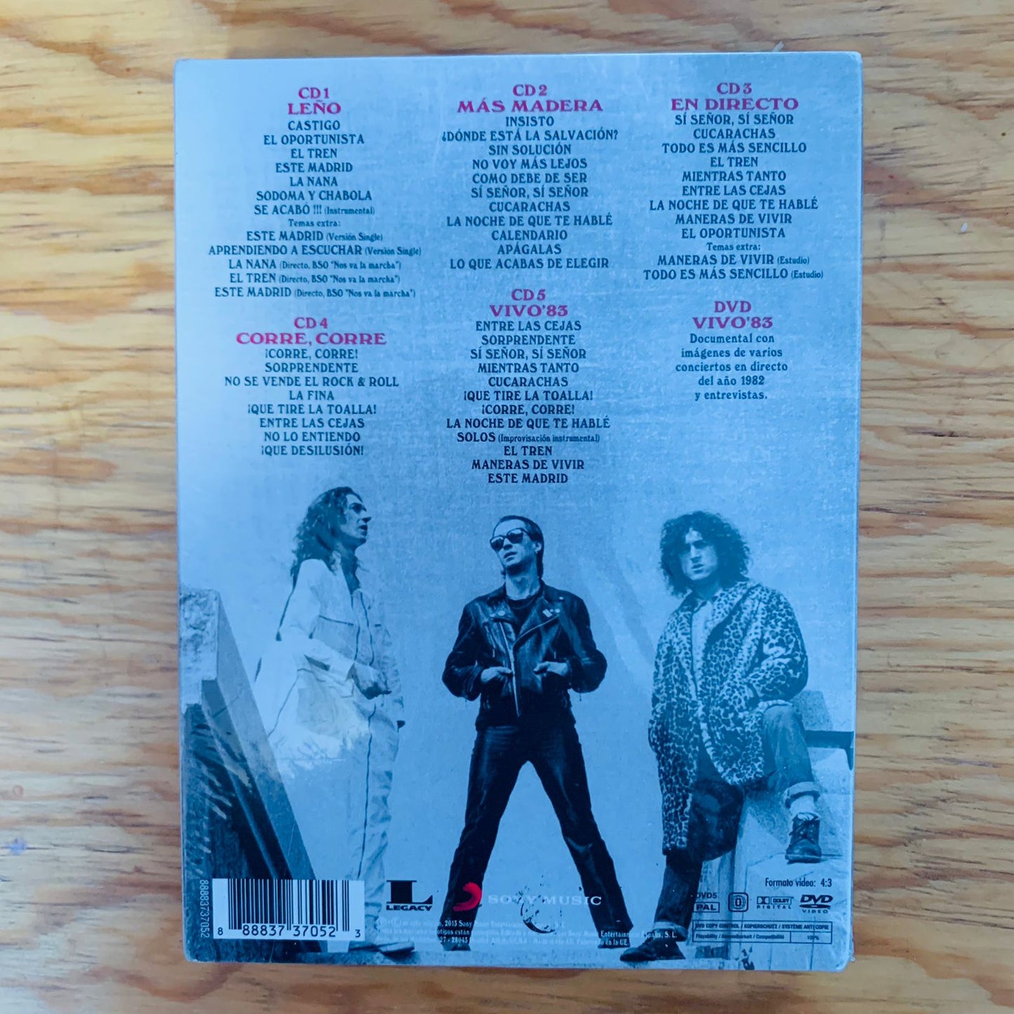 LEÑO 1978 - 1983 (BOX 5 CDS)