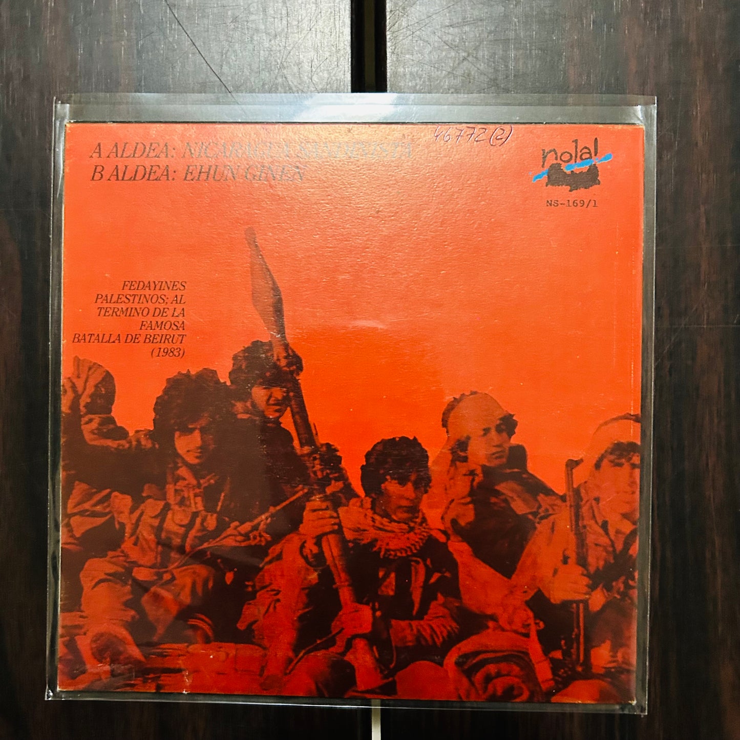 NICARAGUA SANDINISTA (VINILO SINGLE 7”) (2DA MANO)