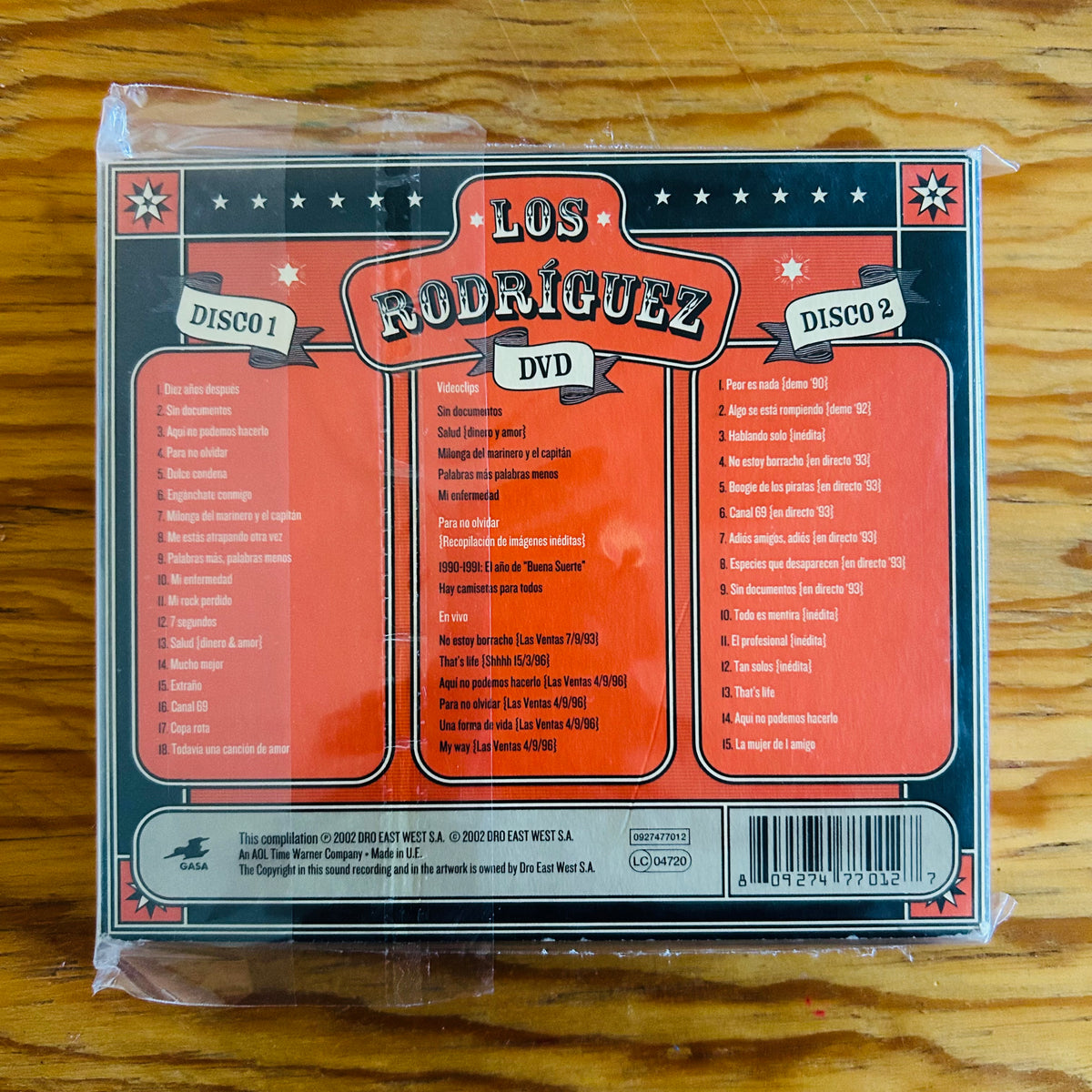 PARA NO OLVIDAR GRAN RESERVA 1990 1996 (CD DOBLE + DVD) (2DA MANO)