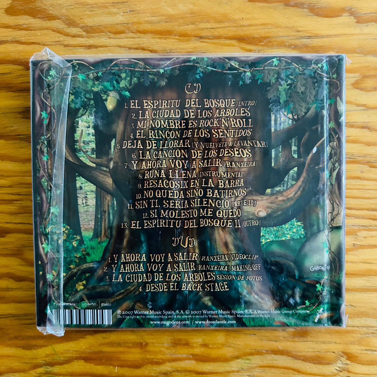 LA CIUDAD DE LOS ÁRBOLES (CD + DVD) (2DA MANO)