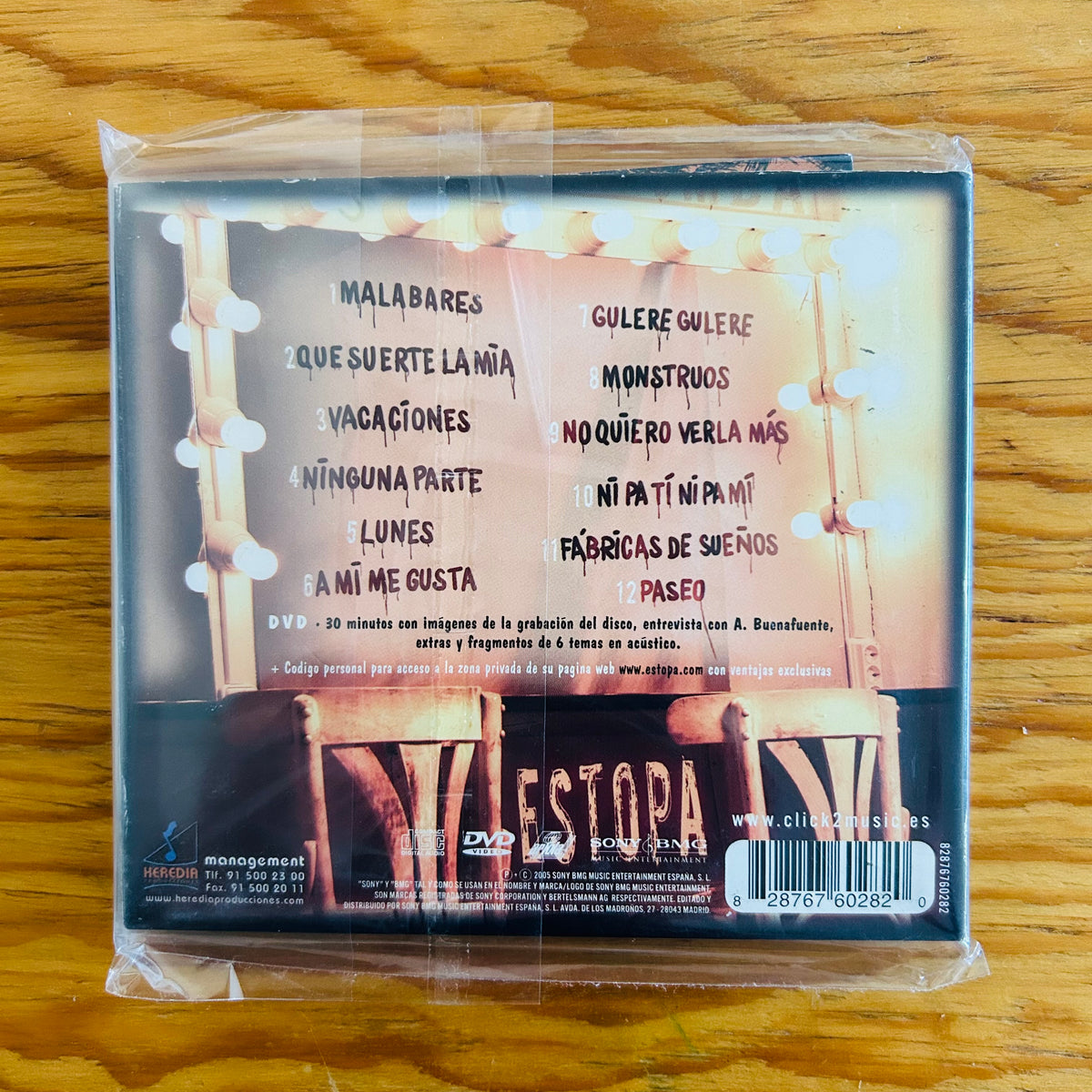 VOCES DE ULTRATUMBA (CD + DVD) (2DA MANO)