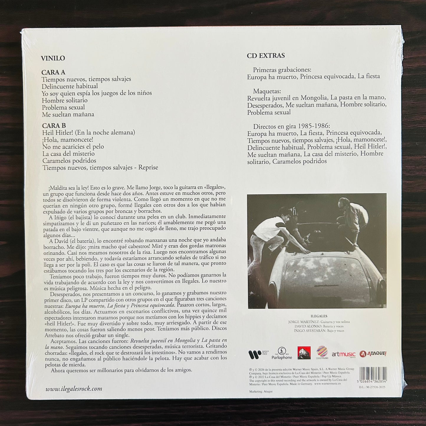 ILEGALES (VINILO SPLATTER + CD)