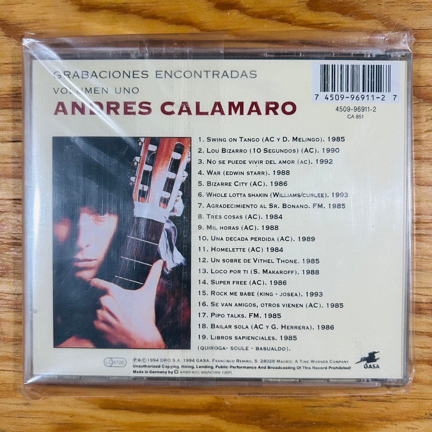 GRABACIONES ENCONTRADAS VOLUMEN 1 (2DA MANO)