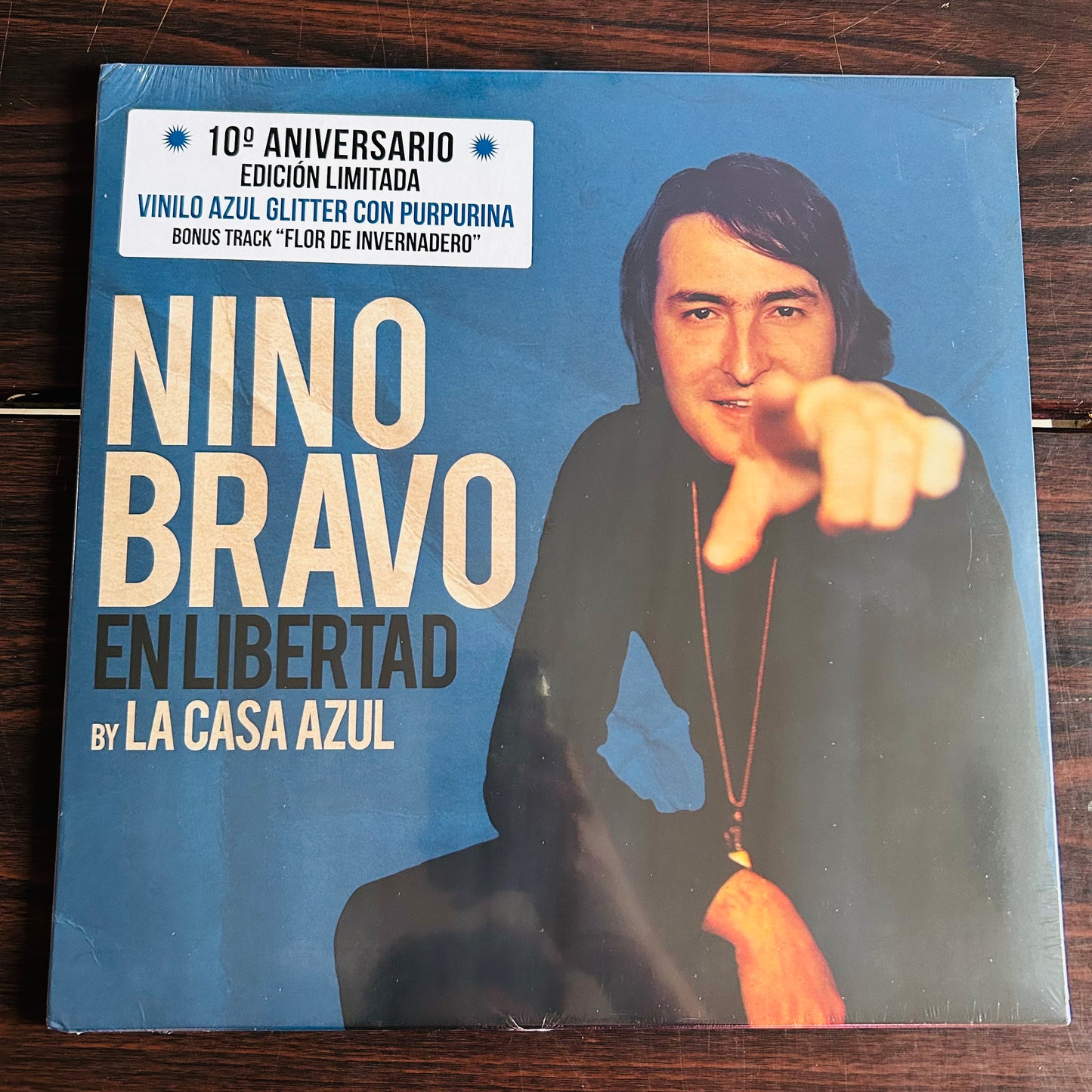 EN LIBERTAD (VINILO AZUL GLITTER)