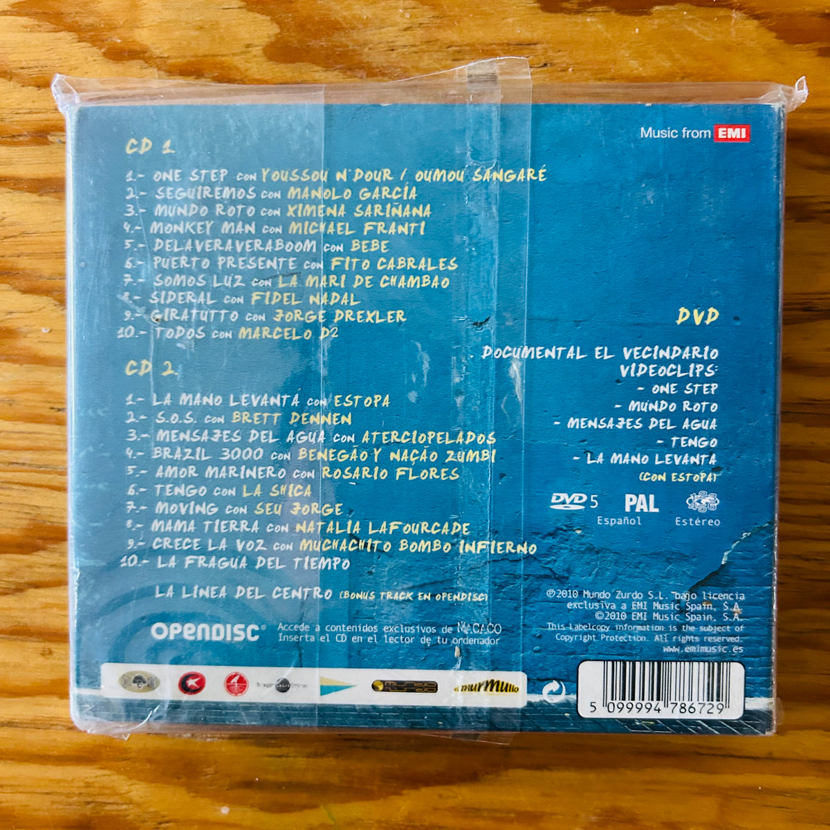 EL VECINDARIO (CD DOBLE + DVD)