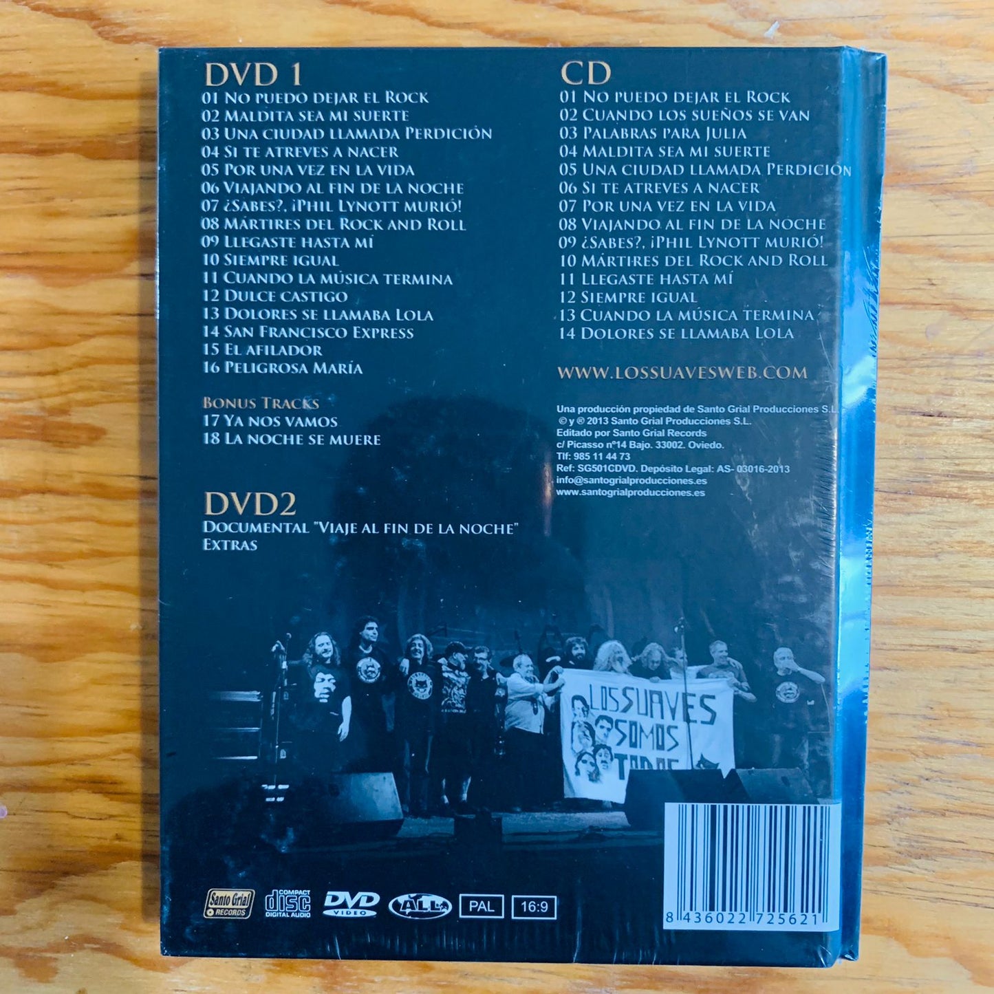 GIRA DE LOS MIL CONCIERTOS (DOBLE DVD + CD)