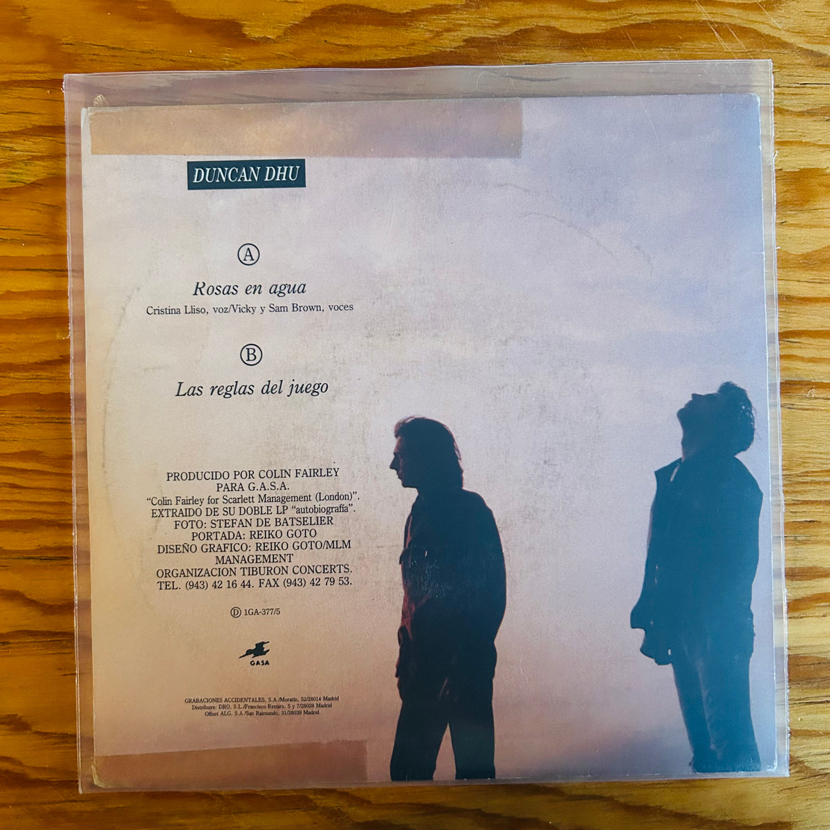 ROSAS EN AGUA (VINILO SINGLE 7”)