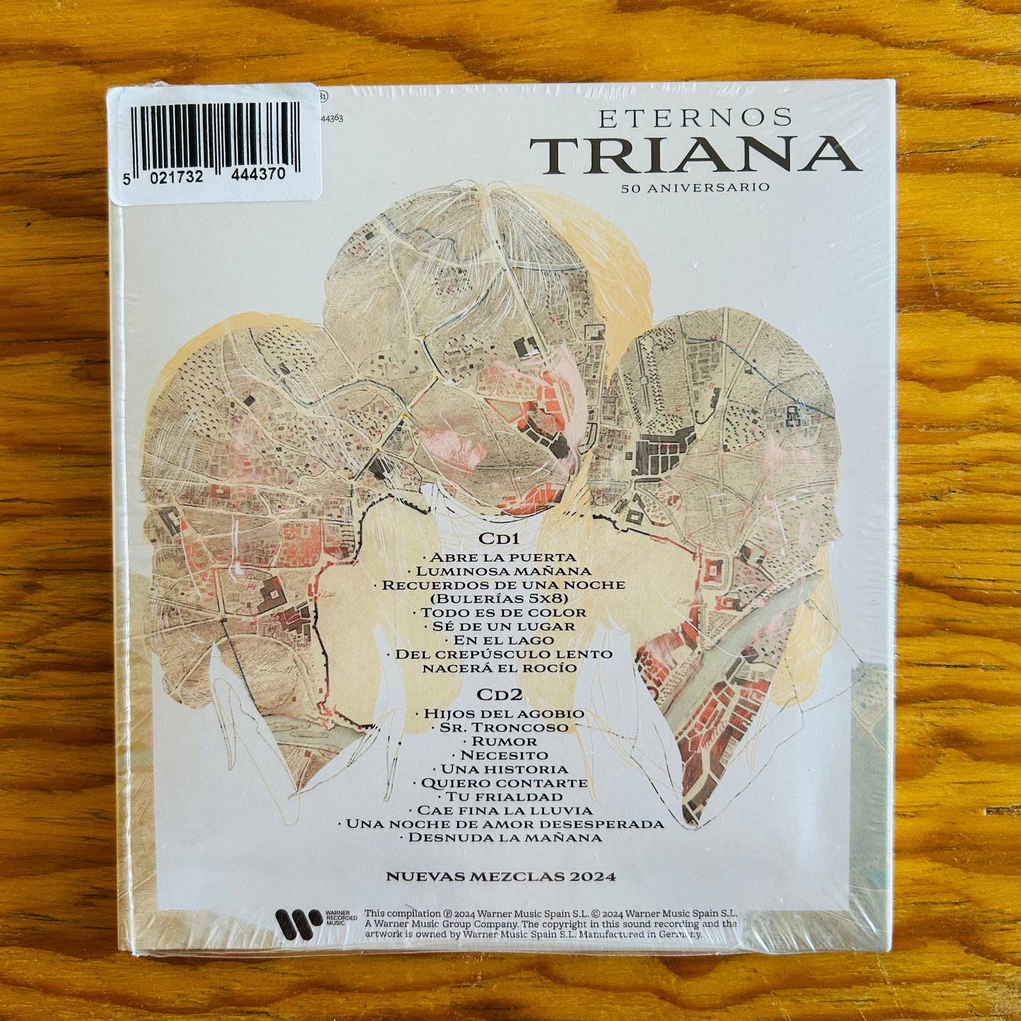 ETERNOS 50 ANIVERSARIO (CD DOBLE + POSTAL FIRMADA)