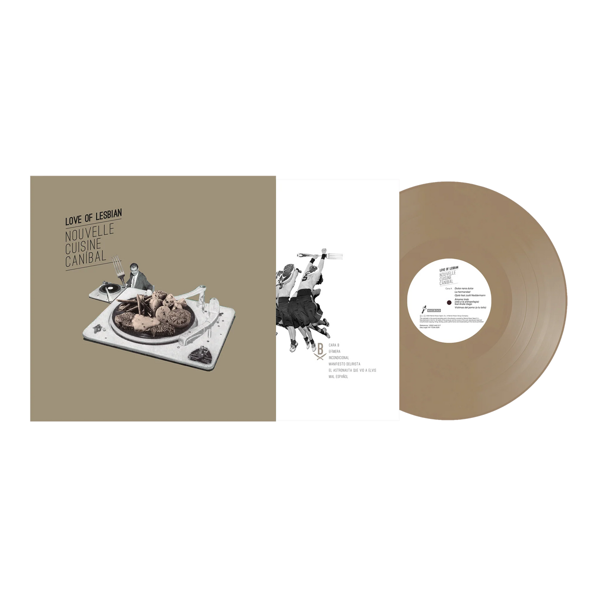 NOUVELLE CUISINE CANÍBAL (VINILO DORADO)