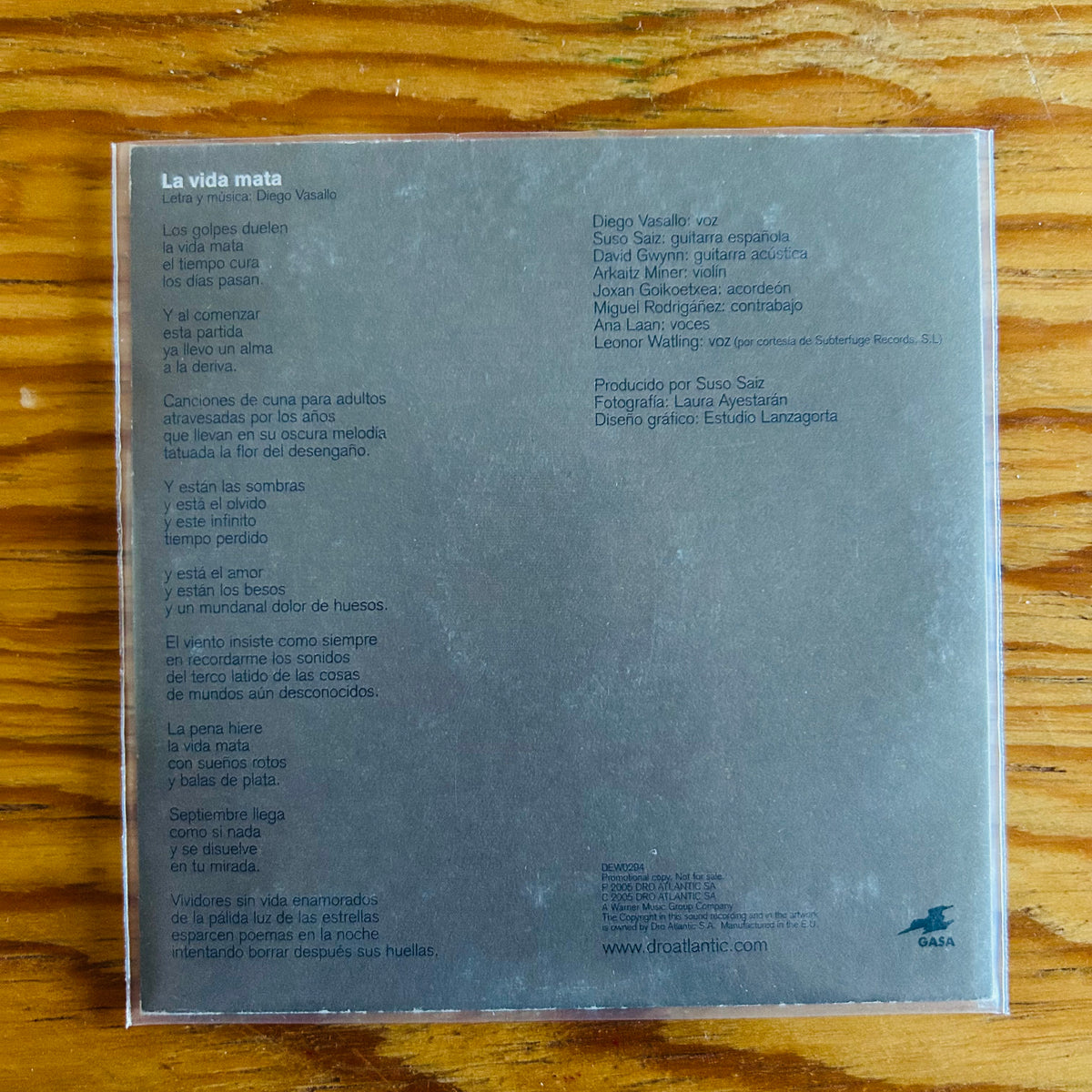 LA VIDA MATA (CD SINGLE)