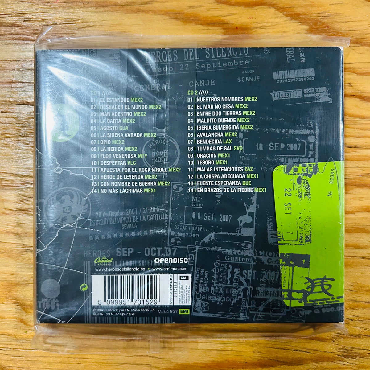 TOUR 2007 (CD DOBLE)
