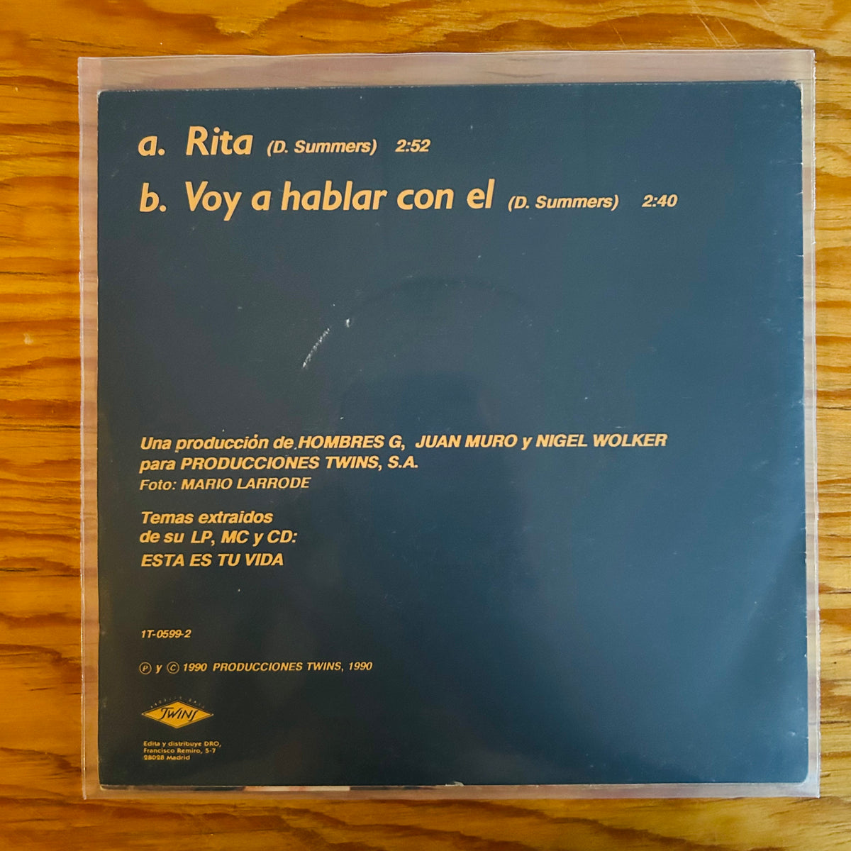 RITA (VINILO SINGLE 7”)
