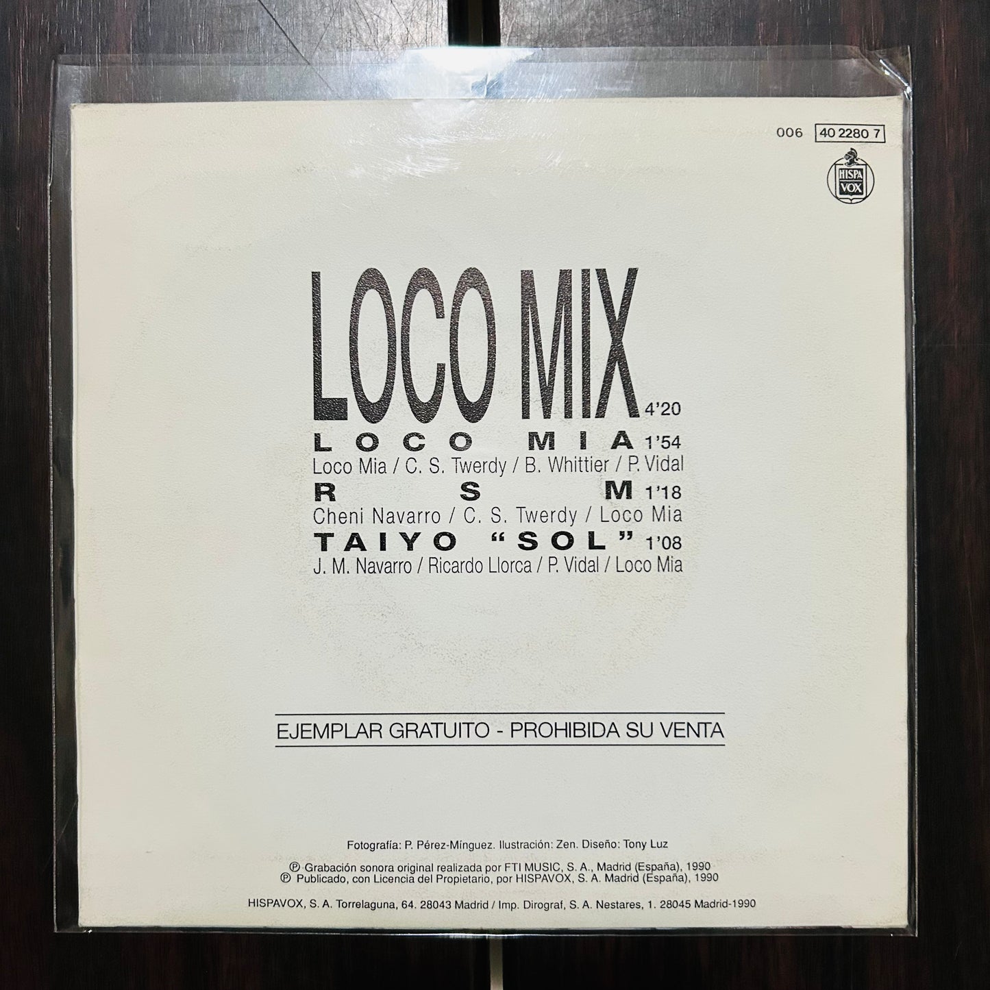LOCO MIX (VINILO SINGLE 7”) (2DA MANO)
