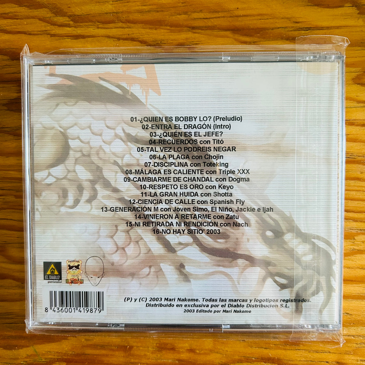 ENTRA EL DRAGÓN (CD) (2DA MANO)
