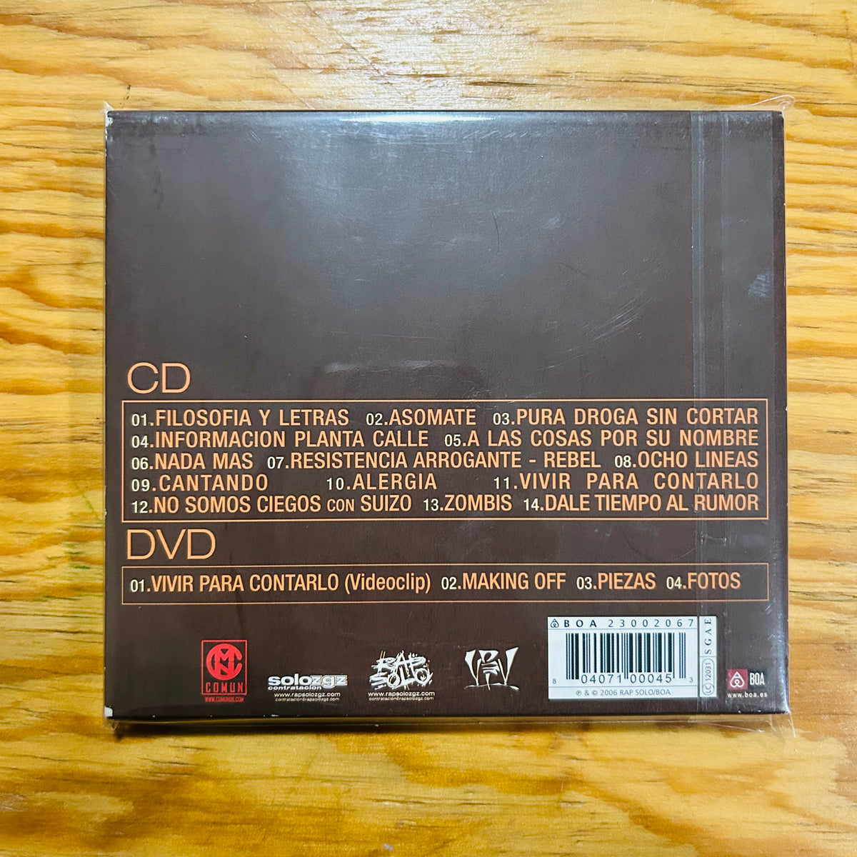 VIVIR PARA CONTARLO (CD + DVD)