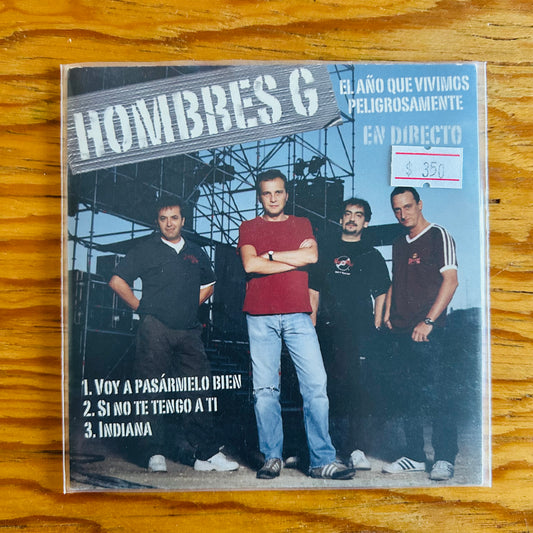 EL AÑO QUE VIVIMOS PELIGROSAMENTE EN DIRECTO (CD SINGLE)