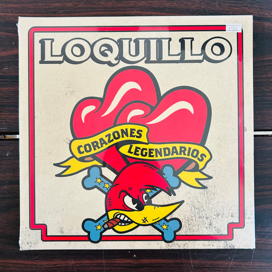 CORAZONES LEGENDARIOS (VINILO DOBLE SPLATTER ROJO Y AMARILLO)