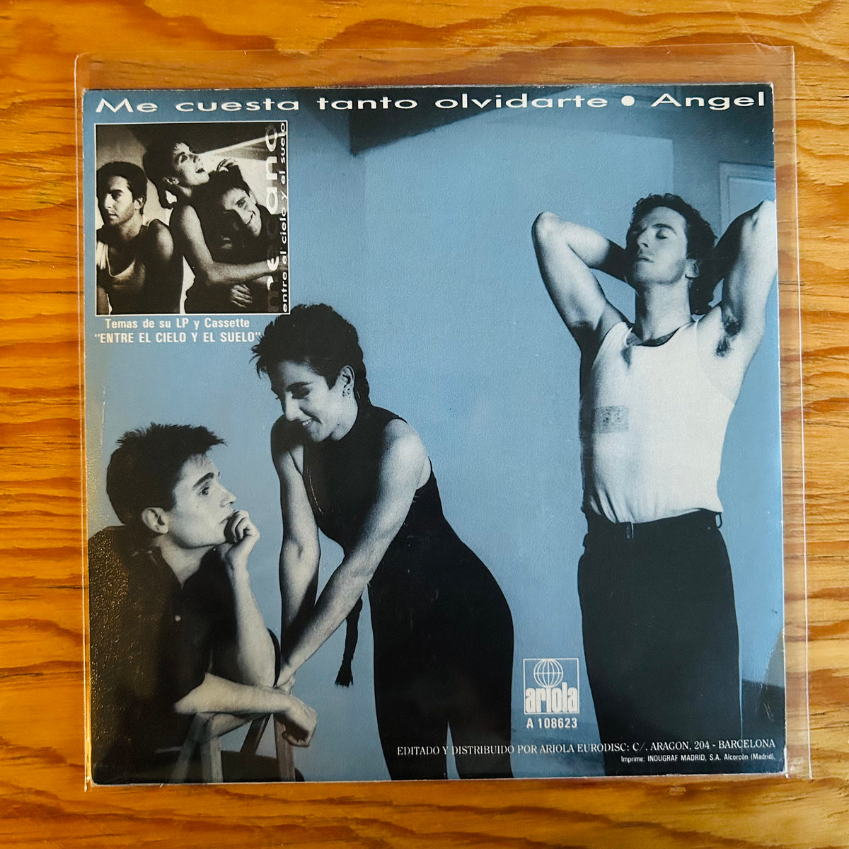 ME CUESTA TANTO OLVIDARTE (VINILO SINGLE 7”)