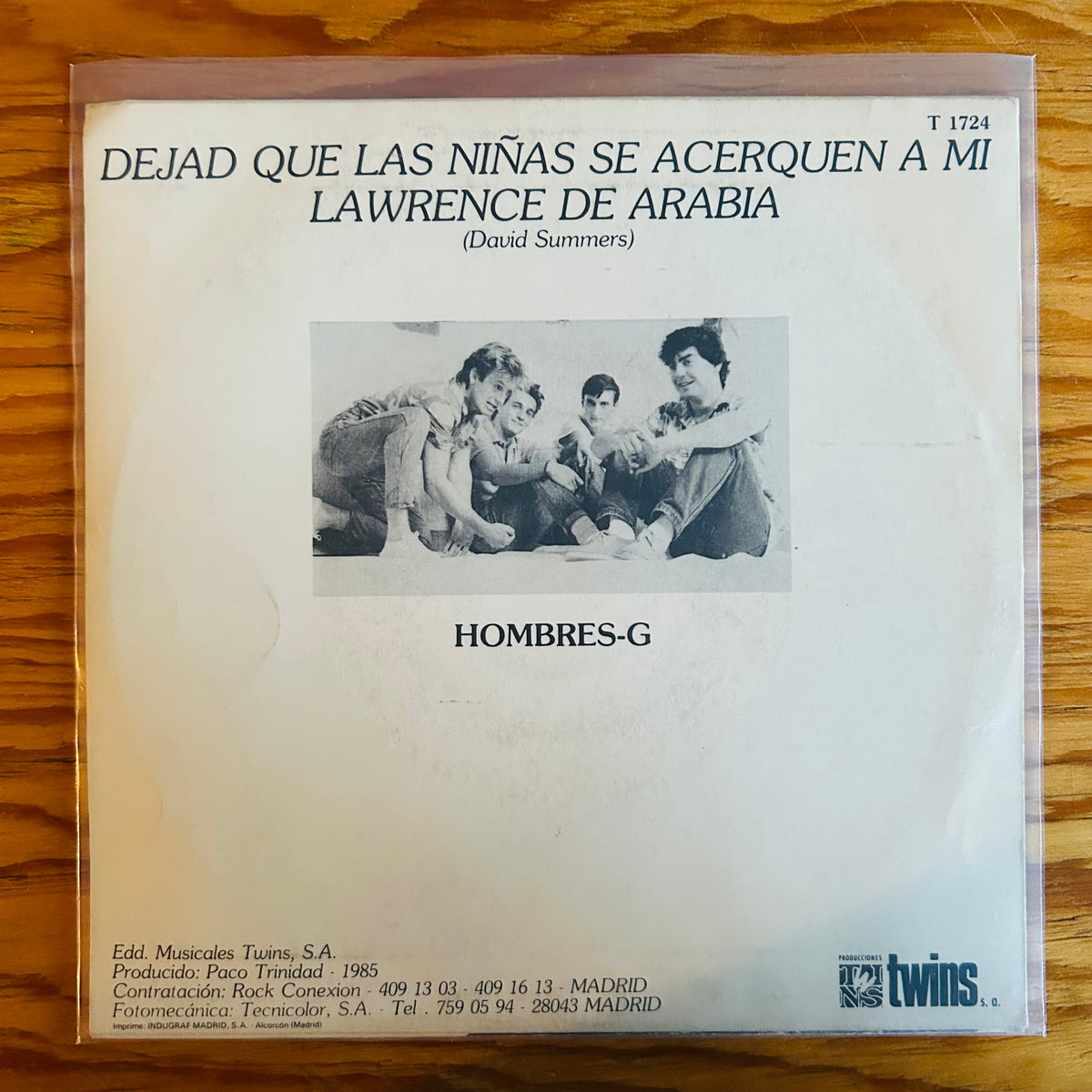 DEJAD QUE LAS NIÑAS SE ACERQUEN A MI (VINILO SINGLE 7”)