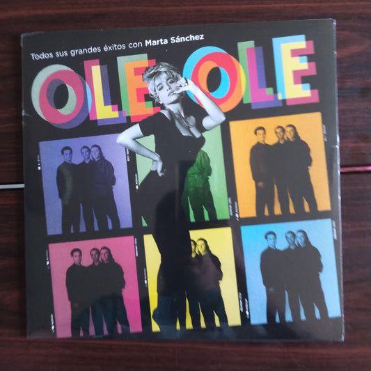 OLE OLE: TODOS SUS GRANDES EXITOS CON MARTA SANCHEZ (VINILO ROSA)