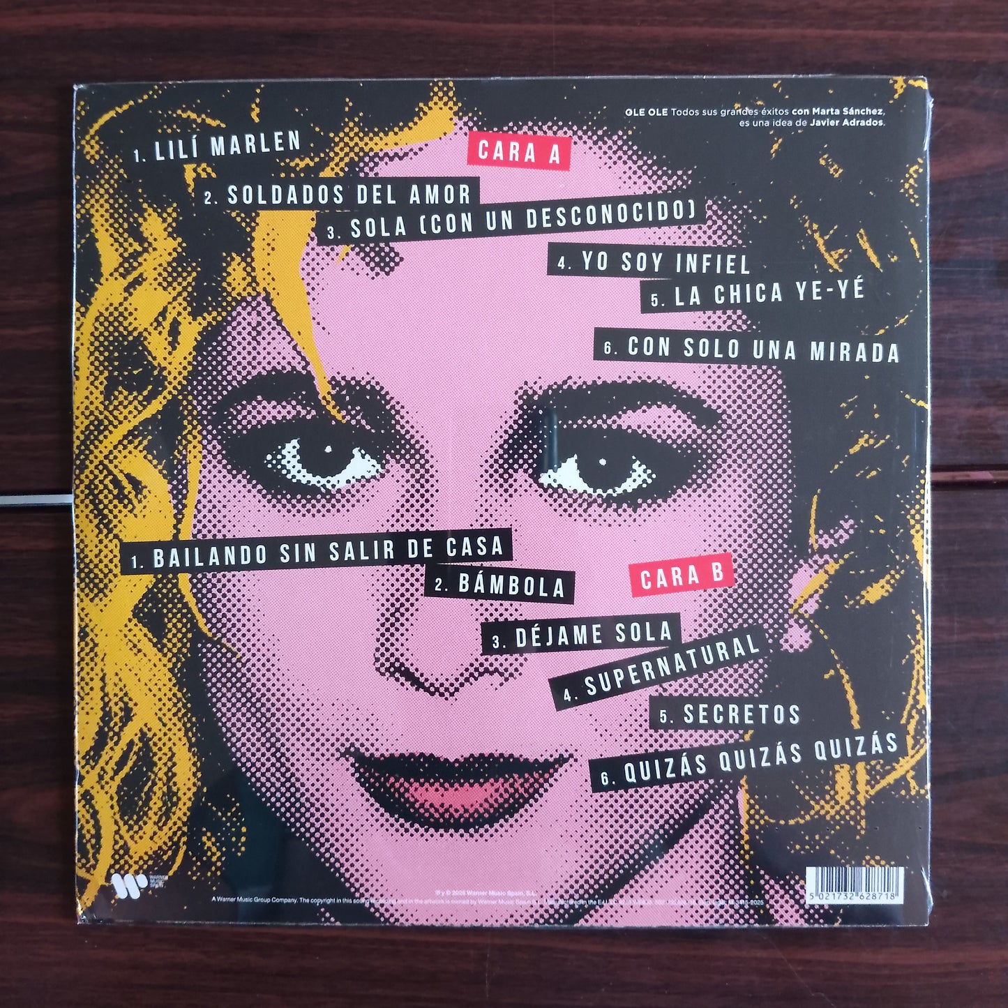 OLE OLE: TODOS SUS GRANDES EXITOS CON MARTA SANCHEZ (VINILO ROSA)