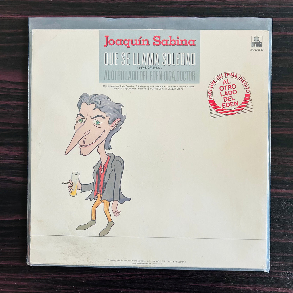 QUE SE LLAMA SOLEDAD (VINILO MAXI SINGLE) (2DA MANO)