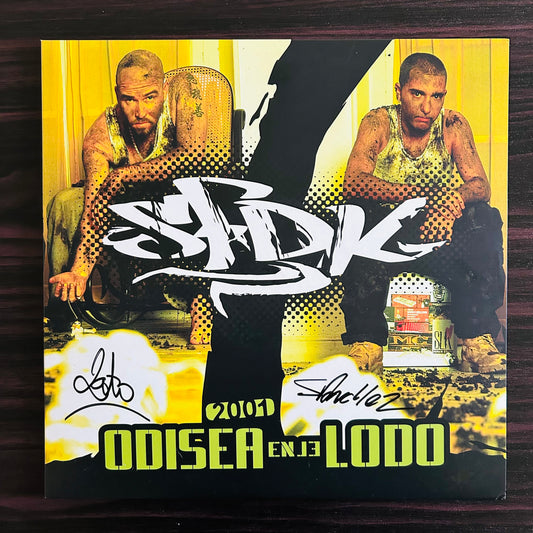 2001 ODISEA EN EL LODO (VINILO DOBLE SPLATTER FIRMADO)